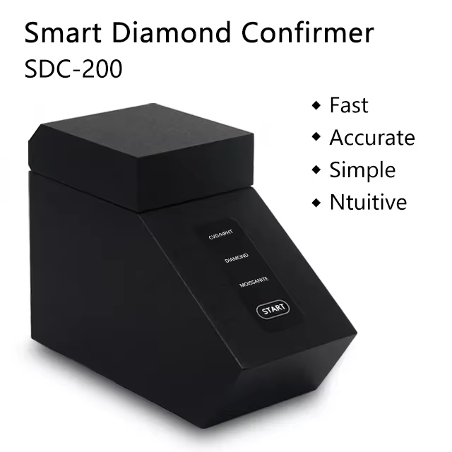 Jewelry Gemstone Testing Identification Machine Diamond Moissanite CVD/HPHT Tester SDC-200